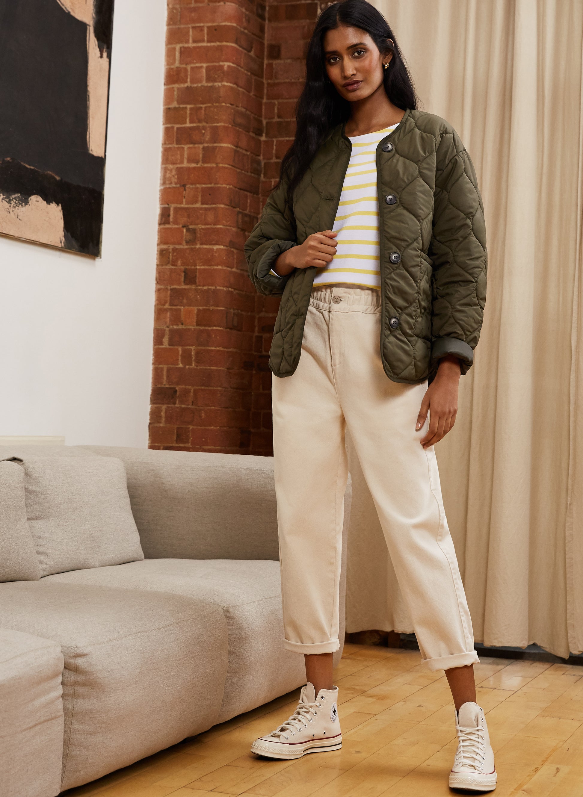 Maybury Recycled Quilted Coat – Baukjen