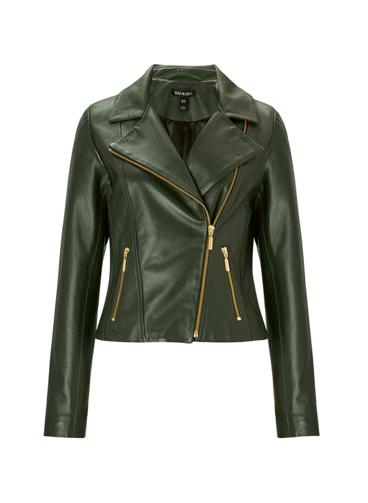 RENT - Everyday Leather Biker Jacket