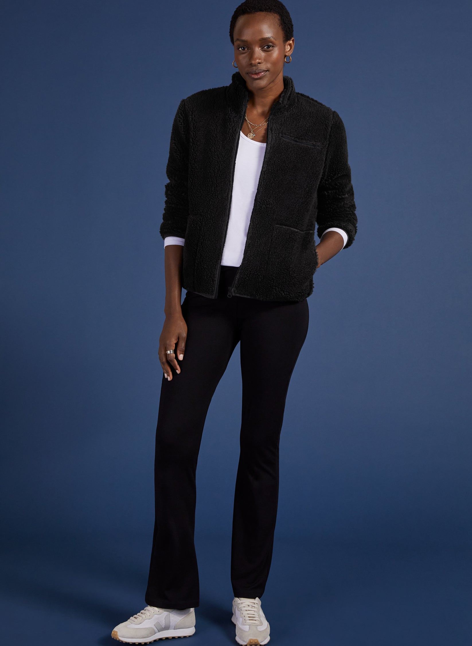 Zia Recycled Fleece Baukjen