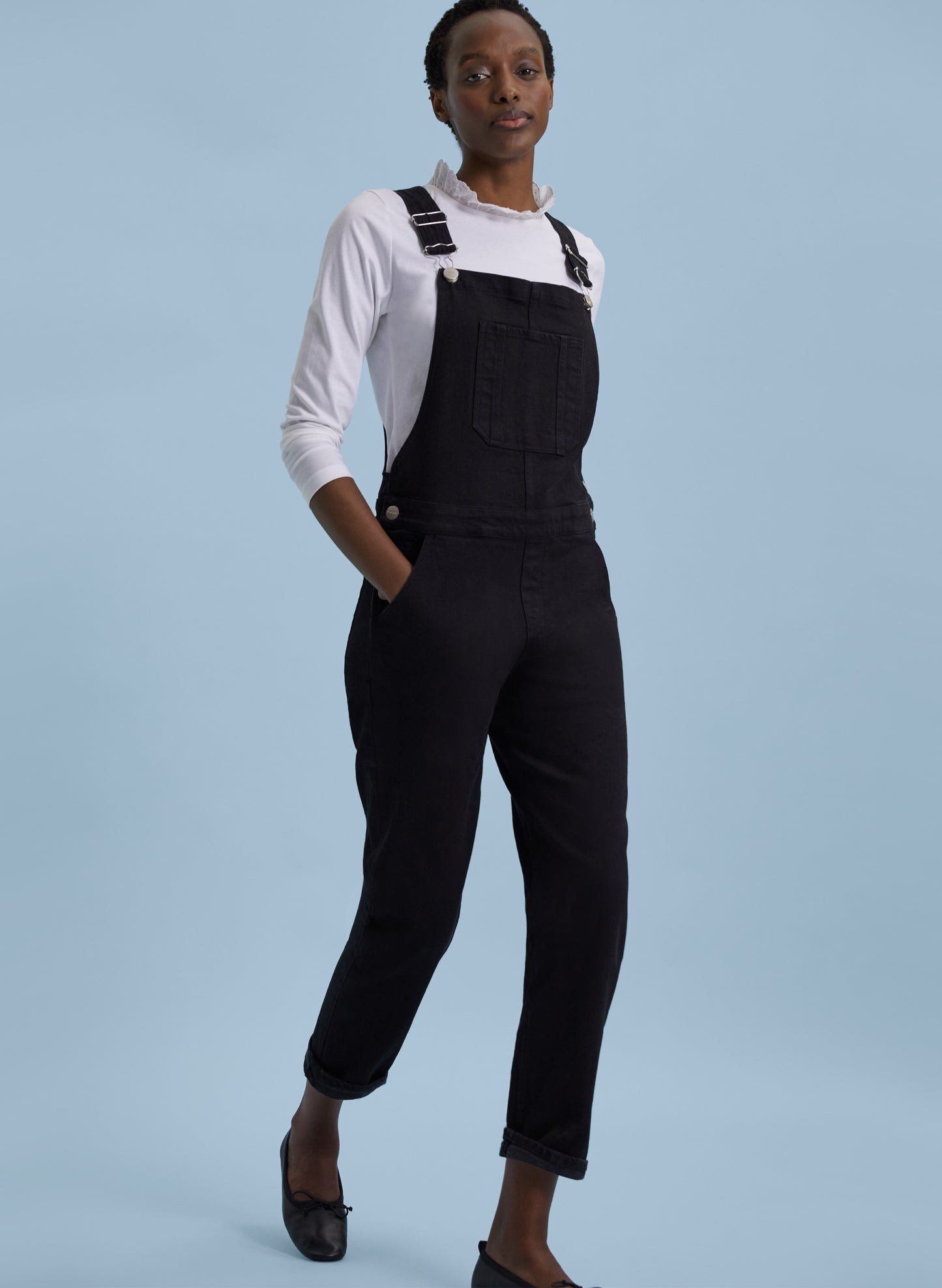 Organic Stretch Dungarees to Rent