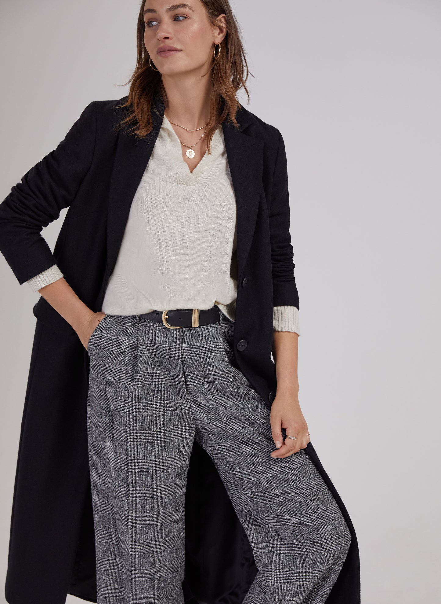 Victoria Recycled Wool Blend Trousers