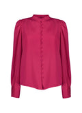 Pre - Loved Annika Blouse with Tencel™ - Hyper Pink Baukjen