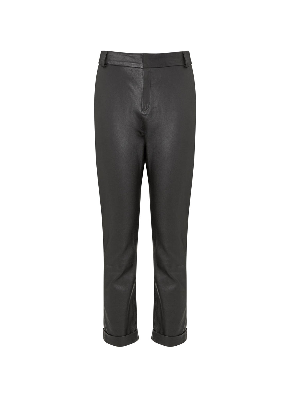 Raven Trouser - Caviar Black Baukjen