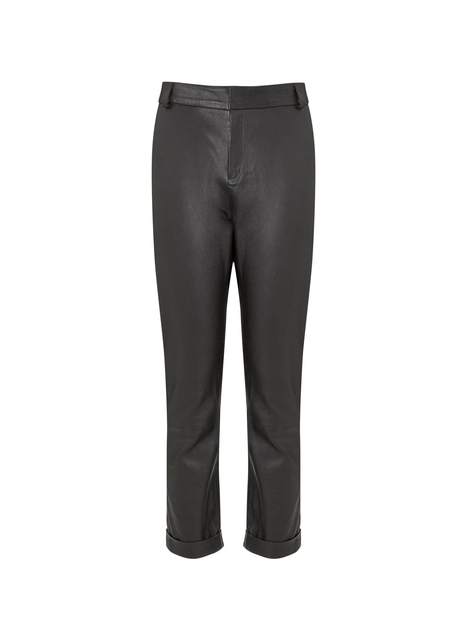 Raven Trouser - Caviar Black Baukjen